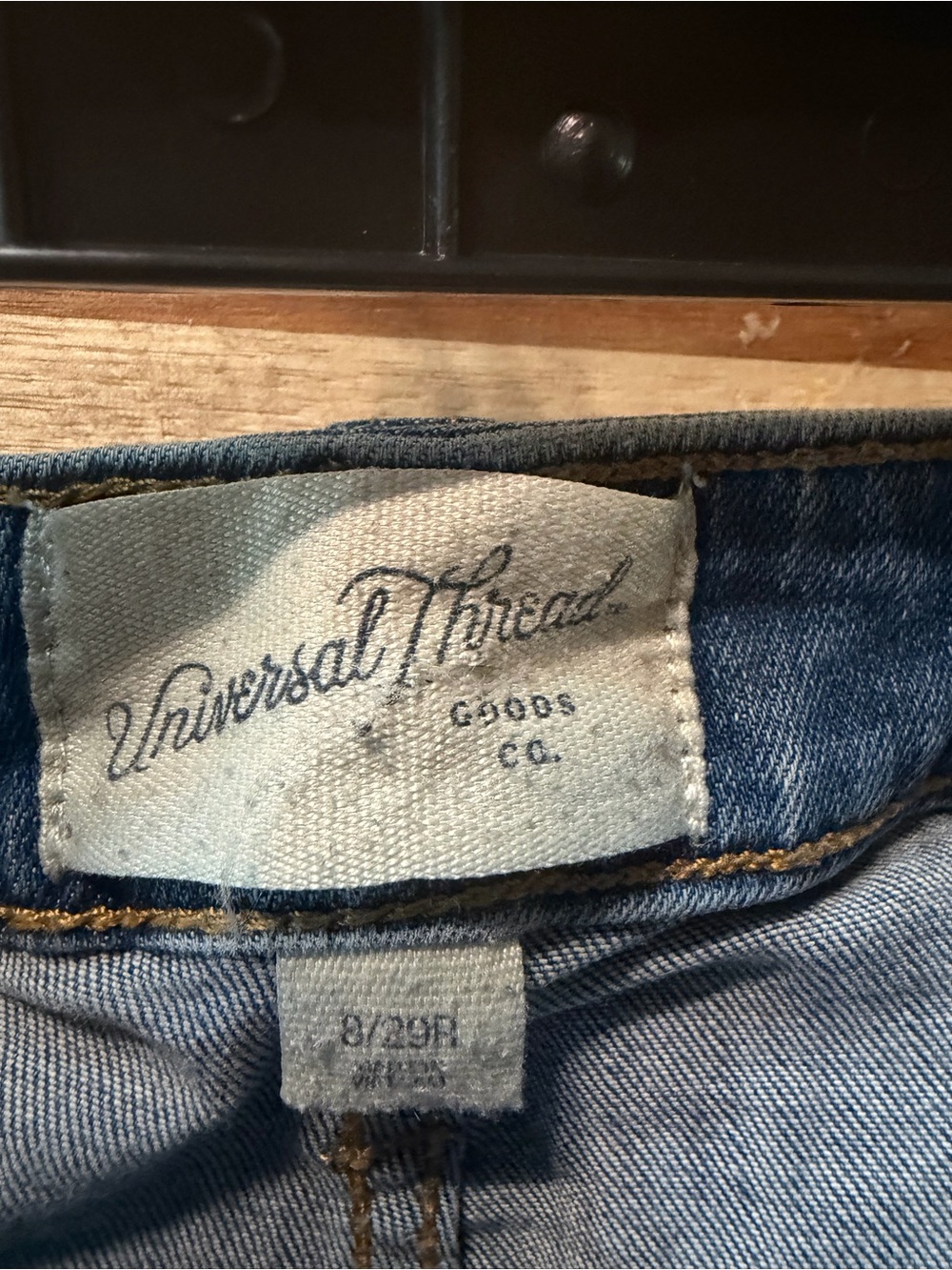 Universal Thread Light Blue Ripped High-Rise Skinny Jeans - Picture 3 of 4